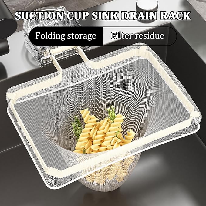 Kitchen Sink Strainer with 100 PCS Filter Mesh Bag, Food Waste Filter Basket - Image 4