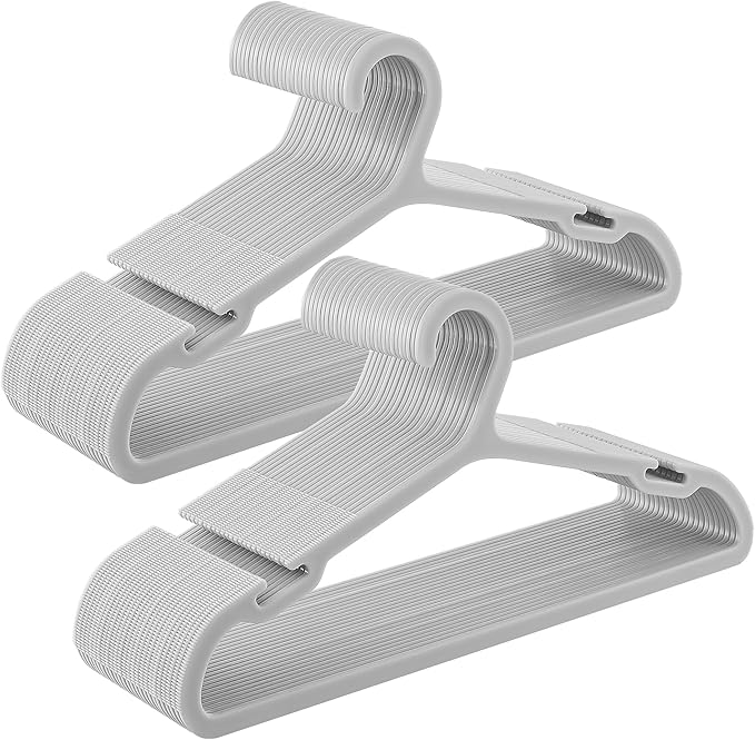 SONGMICS Clothes Hangers, Plastic Hangers, by SONGMICSbySONGMICSHOME