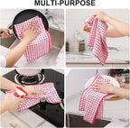Kitinjoy Cotton 8 Pack Terry Kitchen Towels, 16 x 25 Inches Super Soft and - Image 4