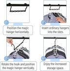Mr. Pen- Space Saving Hangers, 8 Pack, Clothes Organizers, Shirt Hangers - Image 6