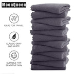 MOONQUEEN Microfiber Facial Cloths Fast Drying Washcloth 12 Pack - Image 4