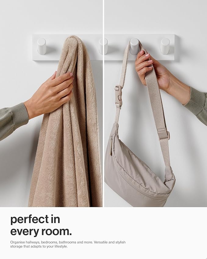 LARHN Wall Mounted Coat Rack, 16.5" - Image 5