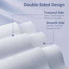 Ourmed Life Disposable Face Towel, Biodegradable Makeup Remover Wipes - Image 4