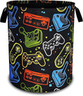 Game Consoles Laundry Basket Funny Colorful Oxford Cloth Laundry Hamper by Unknown