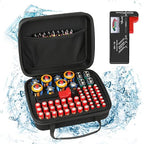 Battery Organizer, Battery Organizer Storage Case by Arkeiliy