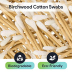 50 Biodegradable Long Cotton Swabs - Image 3
