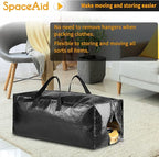 SpaceAid Heavy Duty Moving Bags 8 Pack, Large Storage Totes Bins - Image 7