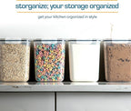 Flour Sugar Storage Containers Great Rice Canisters Sets - Image 7