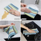 Oeleky Kitchen Dishcloths for Washing Dishes, Ultra Absorbent Dish Rags - Image 3