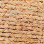 2-Tier Wall Hanging Wicker Water Hyacinth storage baskets Set, Woven Rustic - Image 8