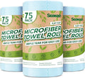 Microfiber Cleaning Cloths Roll, 225 Pack Tear Away Microfiber Towels Roll by SOOWASH
