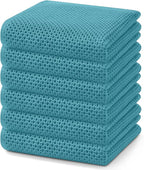 Homaxy 100% Cotton Waffle Weave Kitchen Dish Towels, Ultra Soft Absorbent Quick by Homaxy