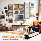 XL Picture Hanging Strips Heavy Duty, 80 Strips Damage Free Removal Picture - Image 5
