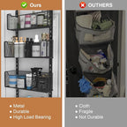 Over The Door Organizer, Metal Door Organizer Hanging - Image 6
