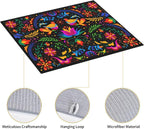 Mexican Dish Drying Mat for Kitchen Counter Mexican Flower Decorative Dish - Image 5
