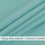 Cotton Canvas Laundry Bag with Handles & Drawstring Straps, Heavy Duty Extra - Image 5
