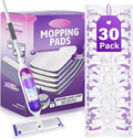 Mop Pads Refills for Swiffer Power Mop: 30 Pcs Wet Dry Disposable Pad for by Ehadoo