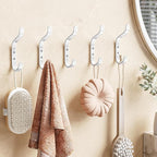 White Coat Hook for Hanging - Image 6