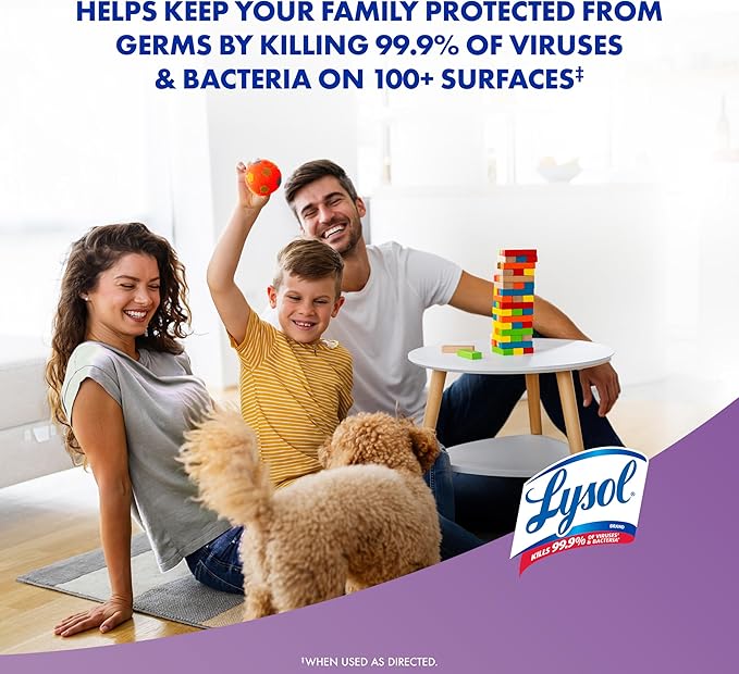 Lysol Disinfectant Wipes, Dorm Room Essentials, Cleaning Supplies - Image 7