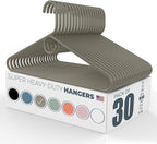 Neaties Super Heavy Duty Clothes Hangers 30 Pack – Made in The USA - 10lb by NeatiesHangers