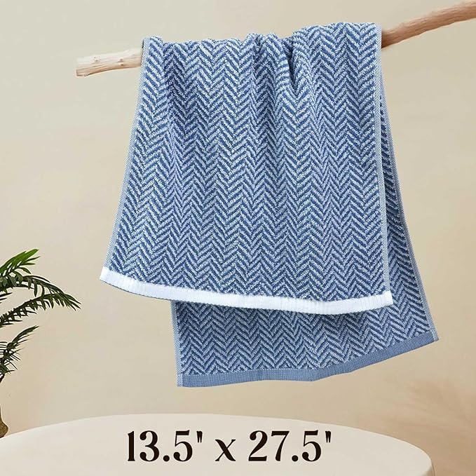 Cleanbear Hand Towels for Bathroom, Ultra Soft and Highly Absorbent, - Image 6