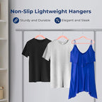 SereneLife 200 Pack Velvet Hangers - Image 4