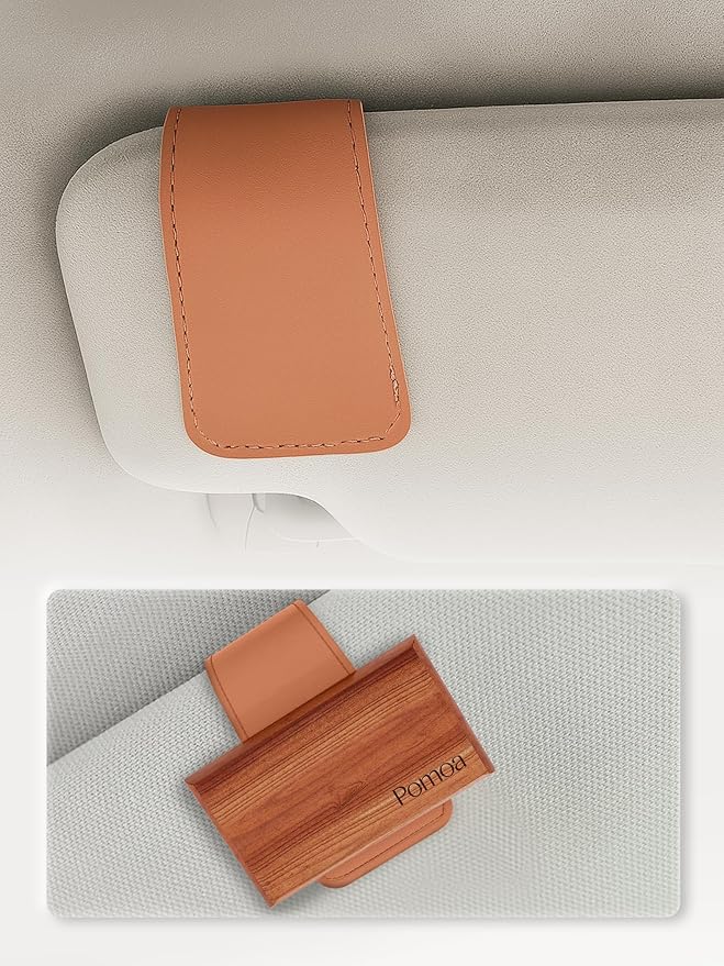 Patented Car Air Freshener Visor Clip, Compatible by POMOA