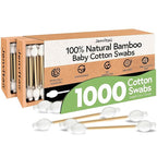 100% Bamboo Swabs for Ears by Jenvita