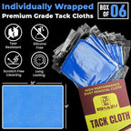 Eshazu Premium Tack Cloth Pack of 06 – Professional Grade Dust and Particle - Image 2