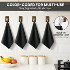 Microfiber Cleaning Cloth, 12 Pack Lint-Free and Highly Absorbent Rags - Image 3