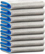 Microfiber Cleaning Cloth Lint Free Glass Cleaner Window Polishing Streak Free by Ekedalen