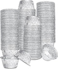 Aluminum Foil Baking Cups 200 Pack, SUPPHOUS 4 Oz Disposable Ramekin Aluminum by SUPPHOUS