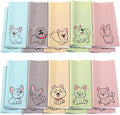 WILLBOND 20 Pcs Microfiber Cleaning Cloth Cute Dog Design Microfiber Cloth Soft by Willbond+Technology+Limited