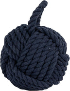 Blue Rope Knot Cotton Door Stop - Image 8