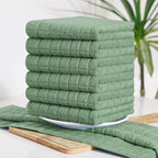 Homaxy Premium Cotton Kitchen Towels 16"x 28", Large Natural Ring Spun 390 GSM - Image 7