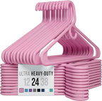 NEATERIZE Ultra Heavy Duty Plastic Clothes Hangers by Neaterize