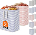 Lifewit 2 Pack Laundry Hamper Large Collapsible Laundry Baskets, Freestanding by Lifewit