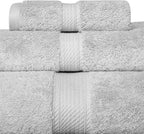 SUPERIOR Solid Egyptian Cotton Towel Set, Hand Towel 20” x 30”, Bath Towel 30” - Image 4