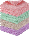 Homaxy 12 Pack Kitchen Dish Cloths, Ultra Soft and Absorbent Dish Towels by Homaxy