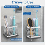 Toothbrush Holders for Bathroom, Adhesive Electric Toothbrush Holder - Image 4