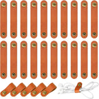 20 Pcs Leather Cord Organizer by Unknown