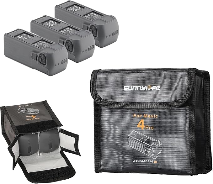 Fireproof Battery Safe Bag for DJI Mavic 4 Pro Accessories, Drone Mavic 4 Pro - Image 5