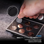 JJC CR2450 CR2430 CR2412 Battery Case Holder Storage, Water-Resistant, Button - Image 2