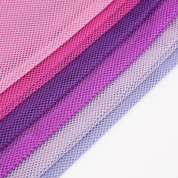 Frienda 6 Pieces Mesh Stuff Sack, 11 x 15 Inch Durable Nylon Drawstring Laundry - Image 3