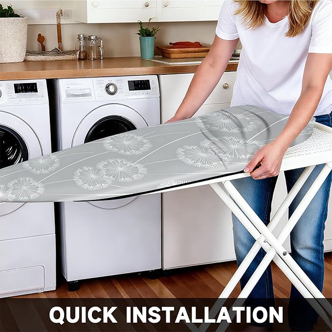 Quick Install Ironing Board Cover 17" x 55" Ironing Board Cover - Image 4