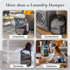 Handy Laundry Collapsible Mesh Pop Up Hamper - Image 8