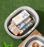 Collapsible Bucket 16L with Handles, Cleaning Mop Bucket Space Saving Foldable - Image 9