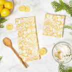 DII Cotton Dish Towel Set Damask Print - Image 5