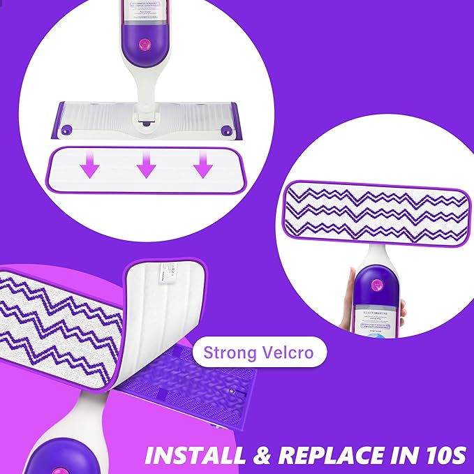 Reusable Mop Refills Pads for Swiffer PowerMop - Image 6