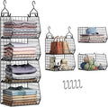 4 Tier Closet Hanging Organizer, Closet Organizers and Storage by X-cosrack